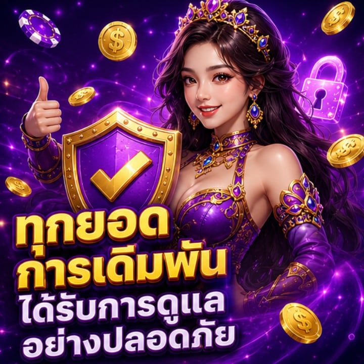 ทุกยอดการเดิมพันได้รับการดูแลอย่างปลอดภัย